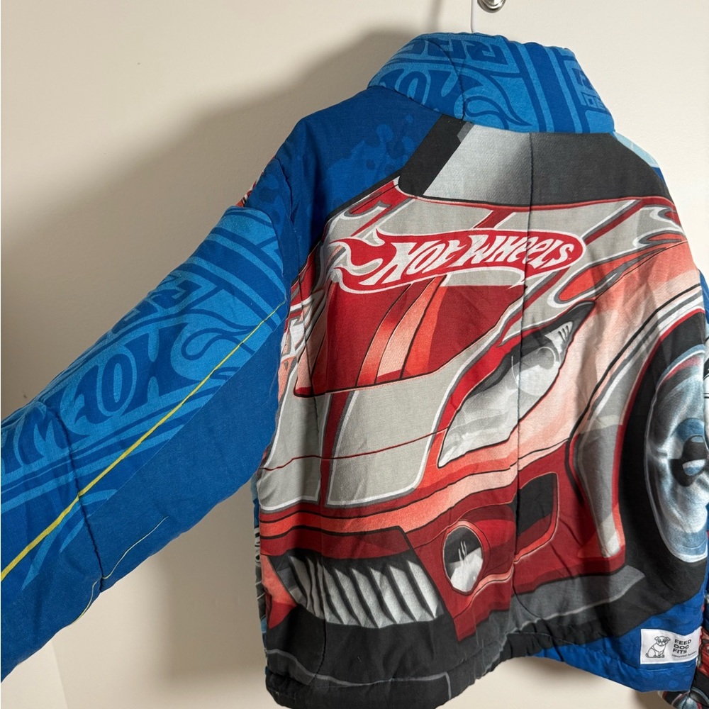 Hotwheels Racing Car Puffer Jacket - Picture 9 of 12